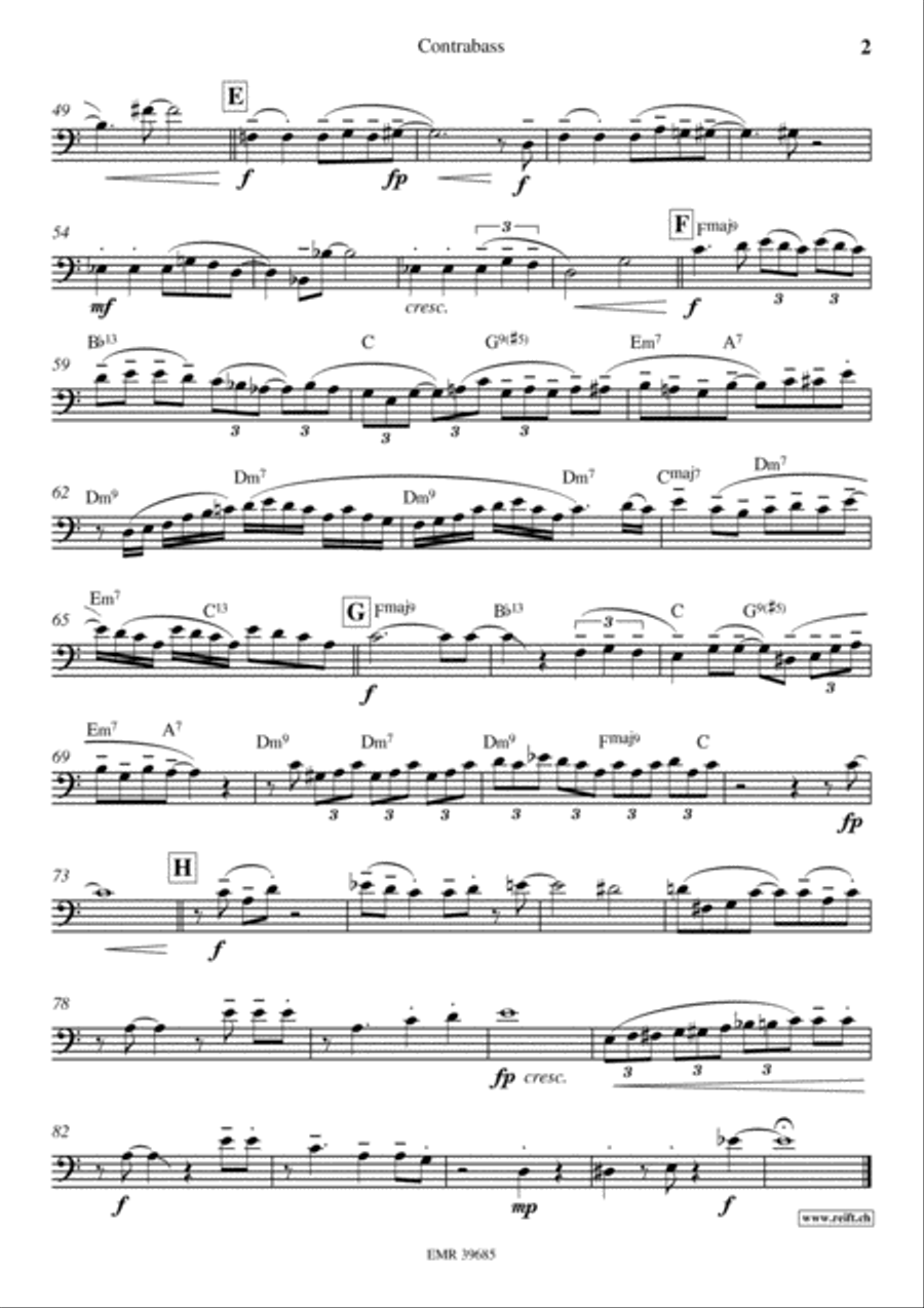 Chicago Double Bass scores gallery preview page 3