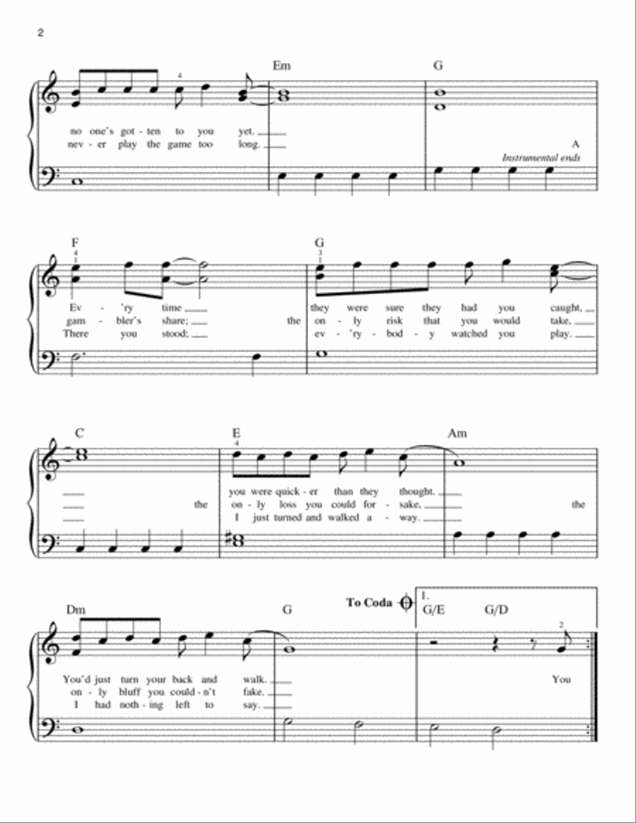 Still The Same Still The Same Easy Piano scores gallery preview page 2