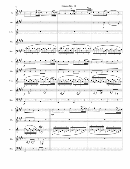Piano Sonata No 11 (Alla Turca) Movement 1, Theme and Variations image number null