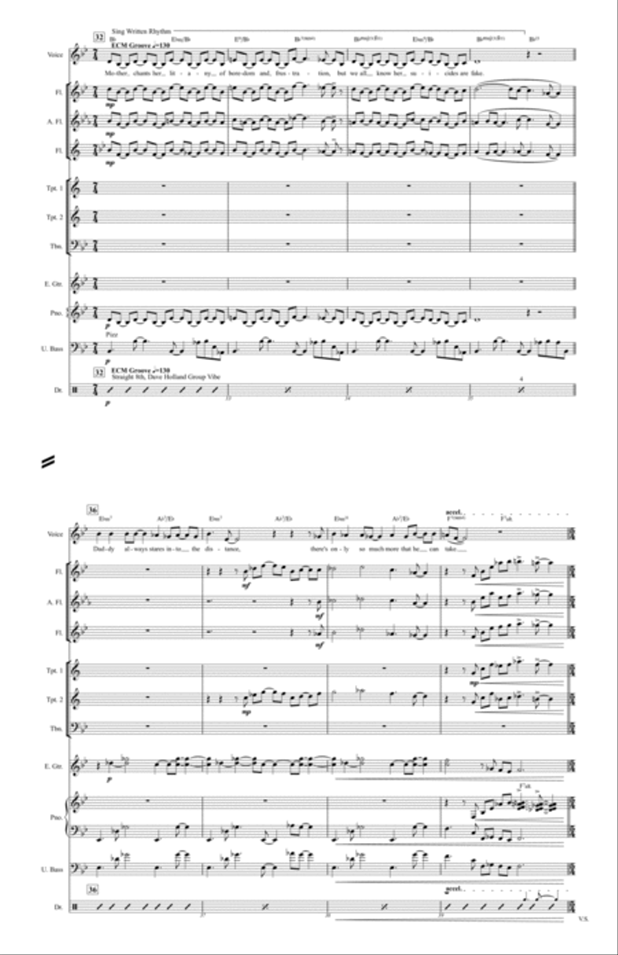 Synchronicity Ii Jazz Ensemble scores gallery preview page 3
