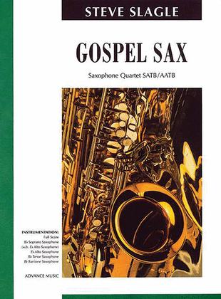 Book cover for Gospel Sax