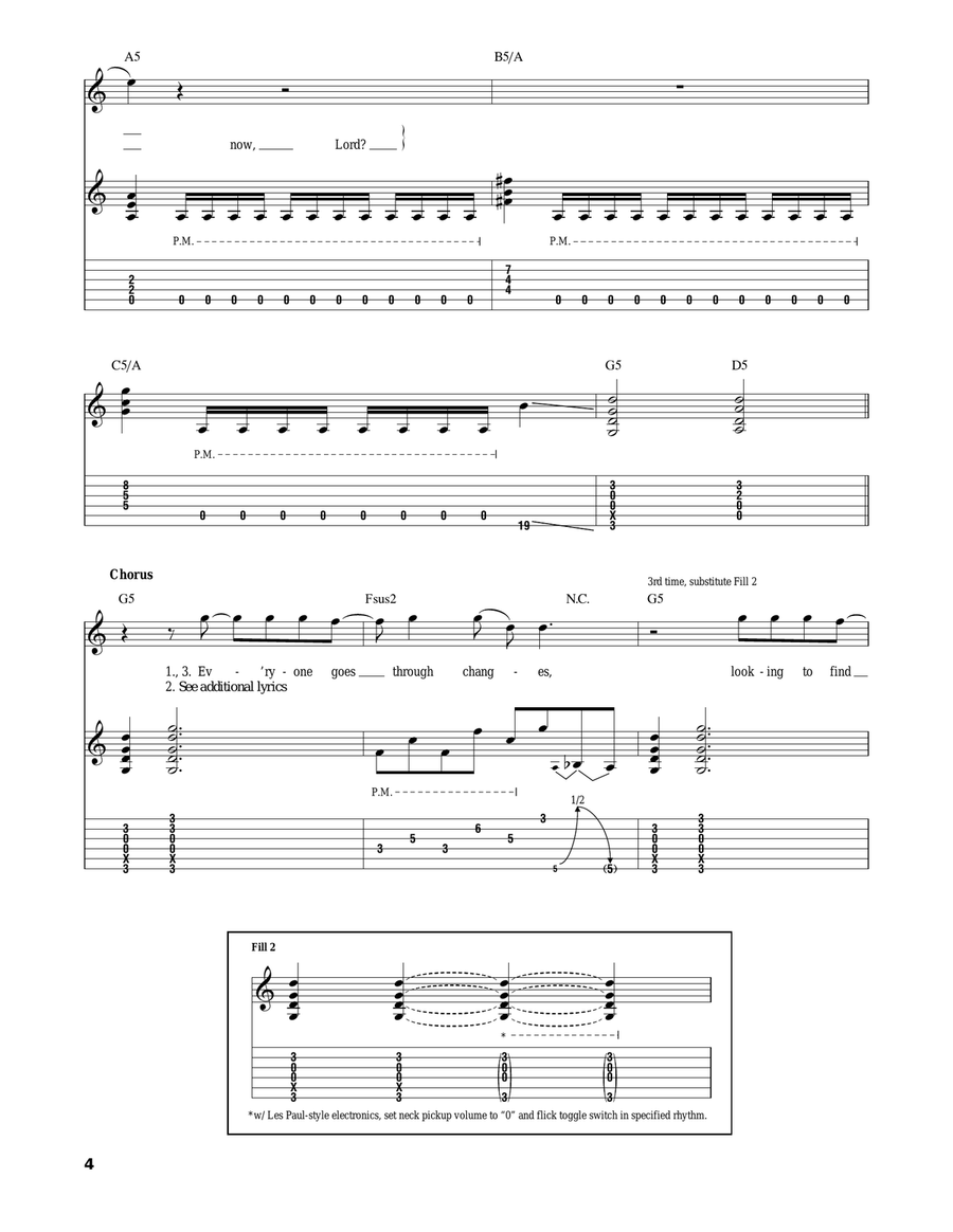 I Don't Know Acoustic Guitar scores gallery preview page 4
