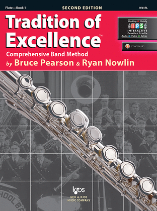 Book cover for Tradition of Excellence Book 1 - Flute
