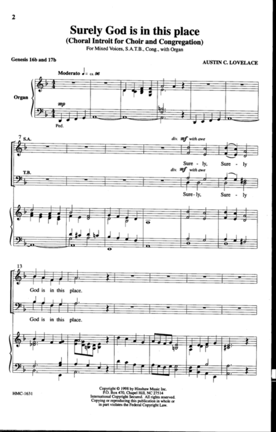 Introit and Blessing Choir scores gallery preview page 2