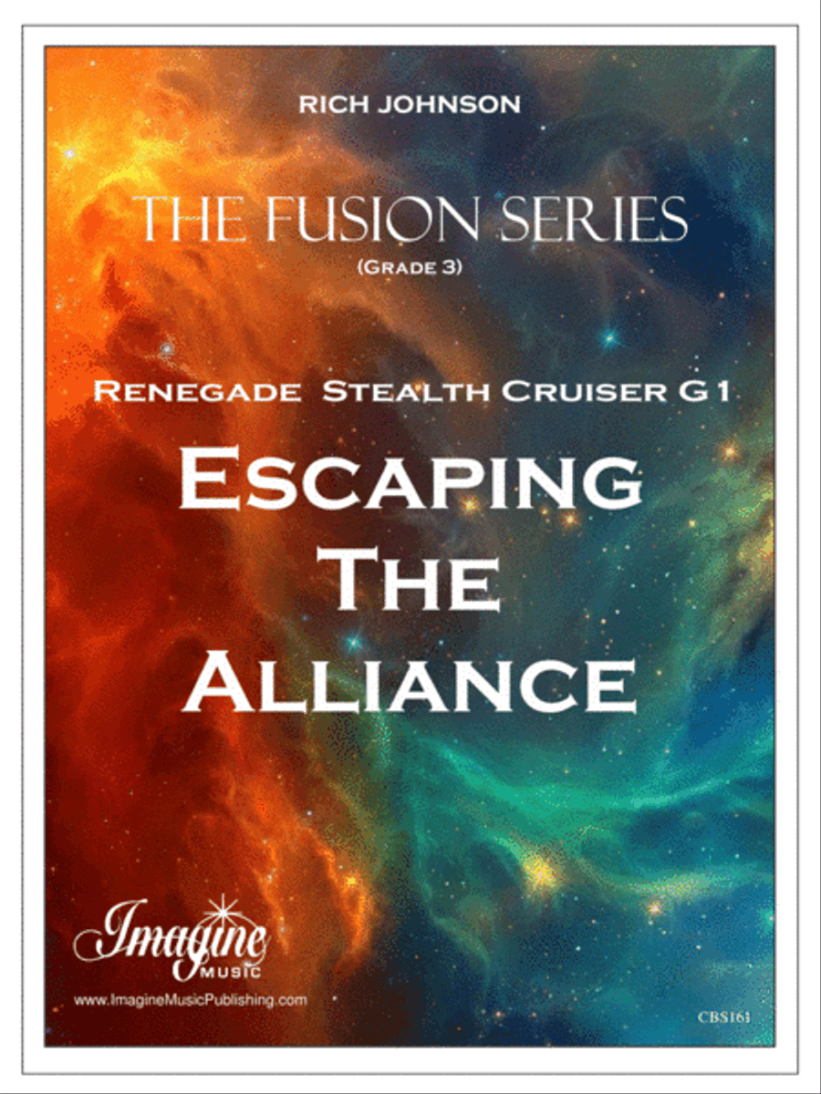 Renegade Stealth Cruiser G1: Escaping the Alliance Concert Band scores gallery preview page 1