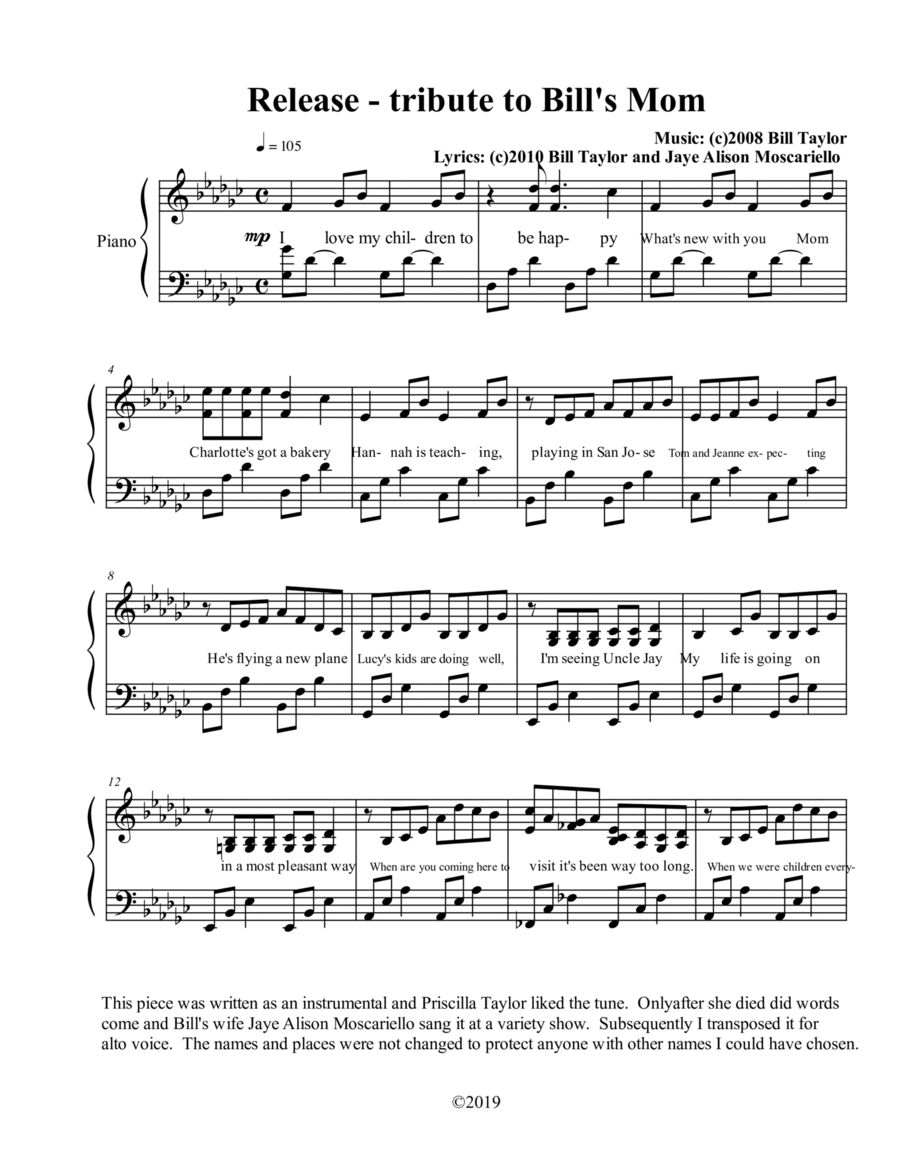 Release Alto Voice scores gallery preview page 1