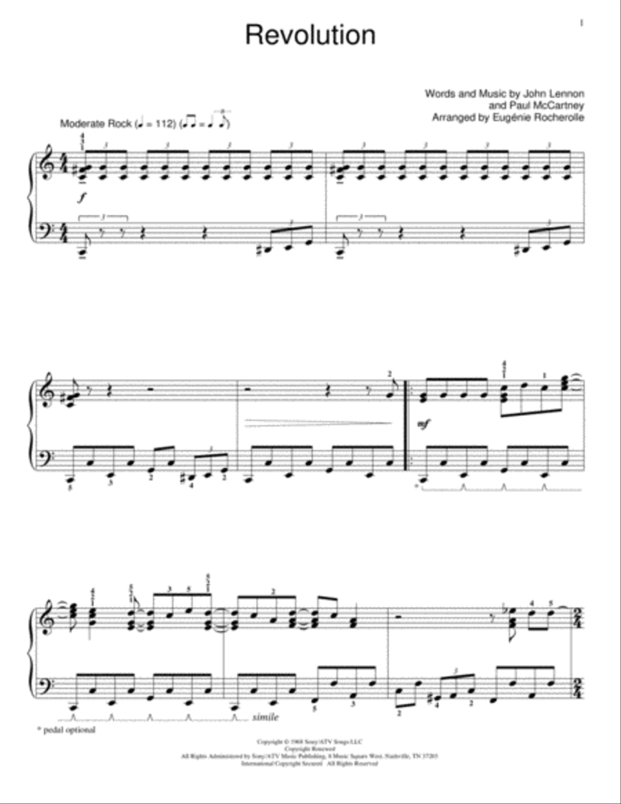 Revolution Piano Method scores gallery preview page 1