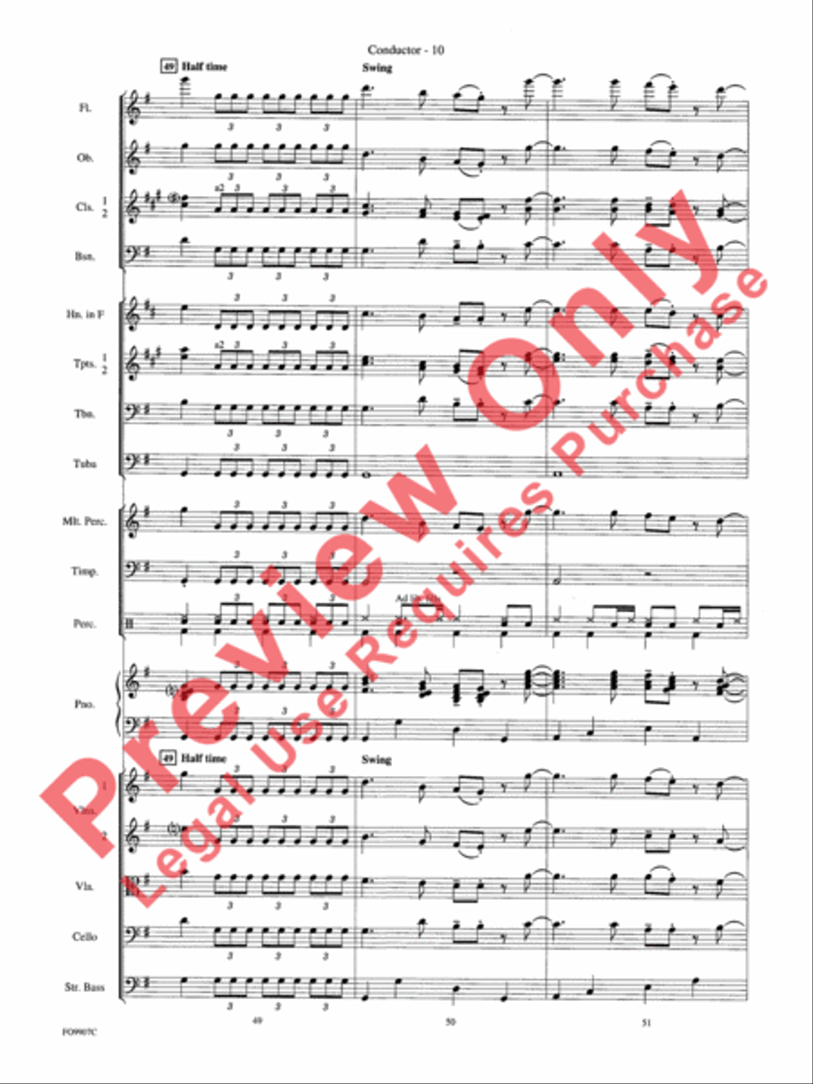 (Meet) The Flintstones Full Orchestra scores gallery preview page 13