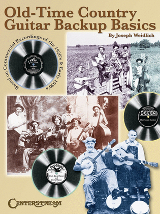 Book cover for Old Time Country Guitar Backup Basics