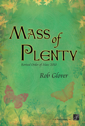 Mass of Plenty (Full Score)