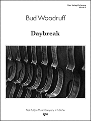 Book cover for Daybreak - Score