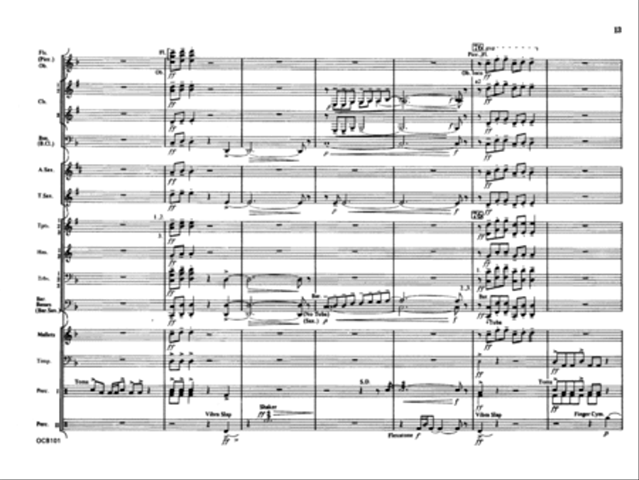 Mazama Concert Band scores gallery preview page 12