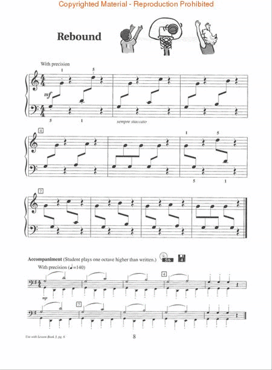 Piano Technique Book 3 Piano Method scores gallery preview page 2