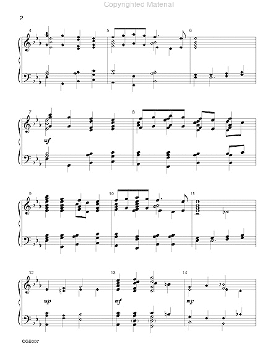 Psalm 17 Handbell Choir scores gallery preview page 3