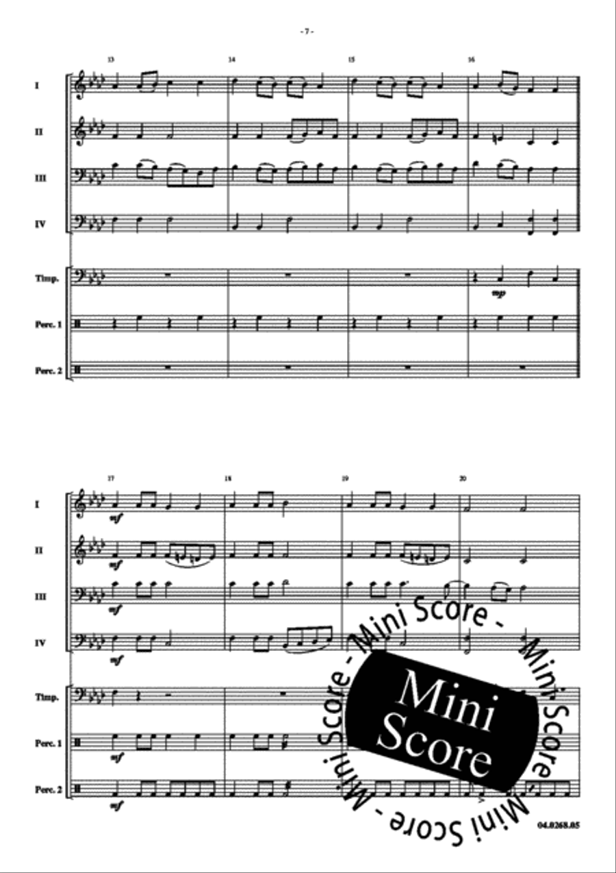 Hever Castle Brass Band scores gallery preview page 11