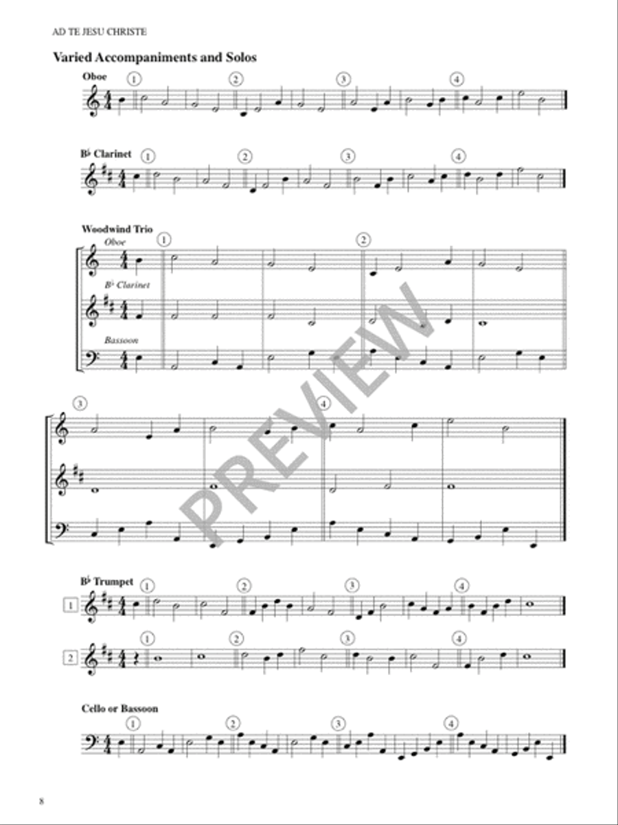 Christe Lux mundi - Instrument edition Guitar scores gallery preview page 10