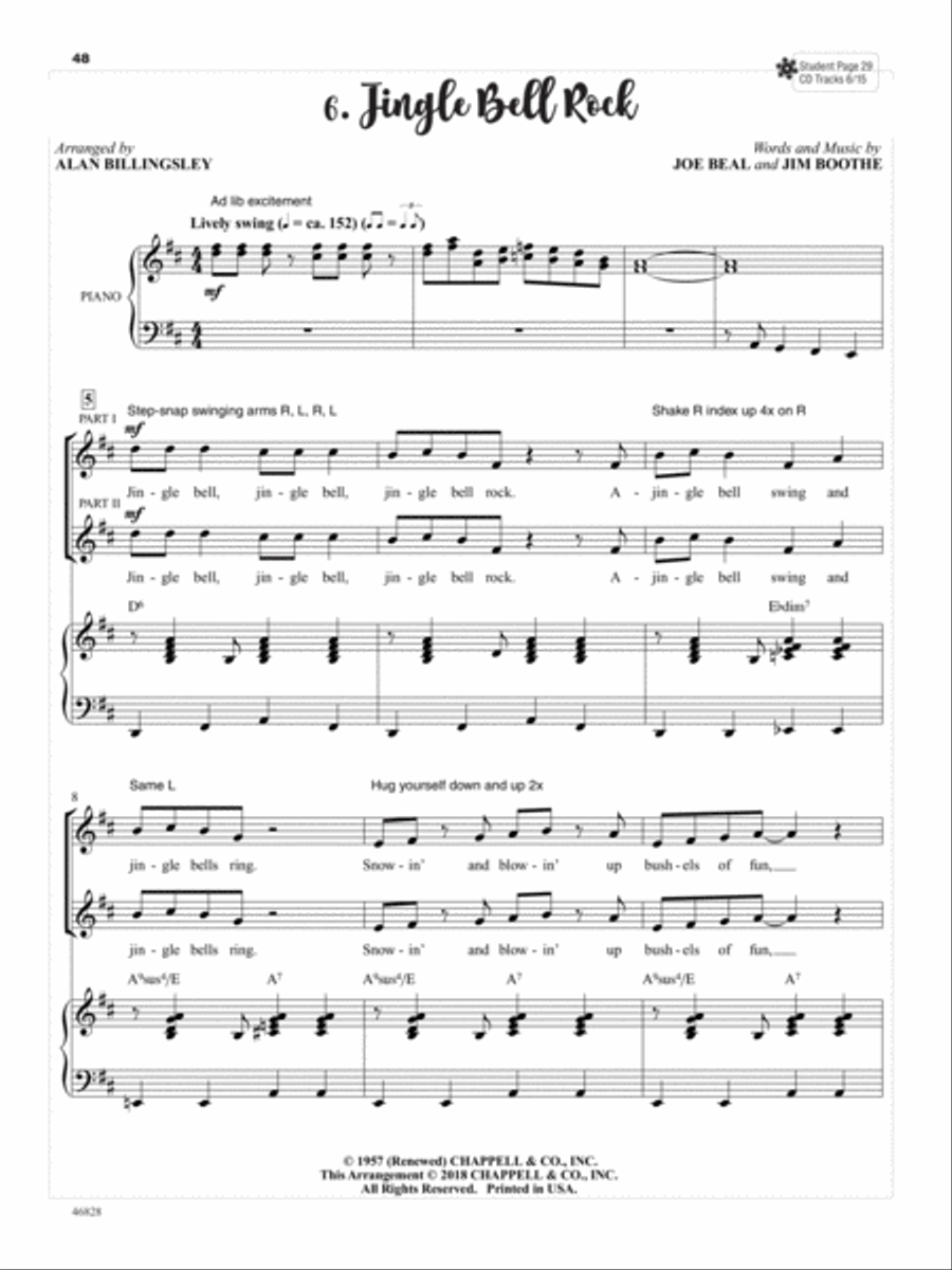 Karaoke Christmas 2-Part scores gallery preview page 7