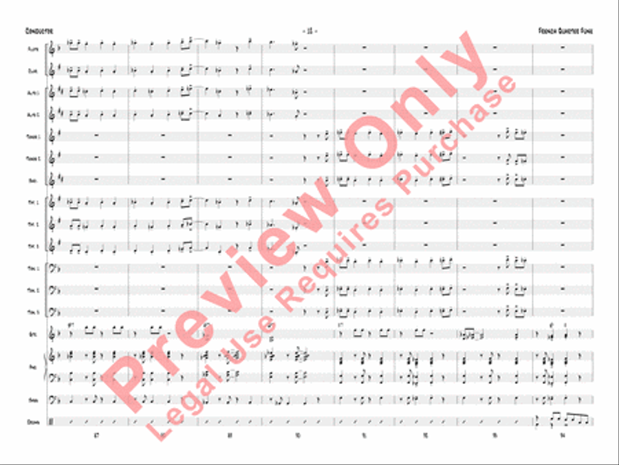 French Quarter Funk Jazz Ensemble scores gallery preview page 15