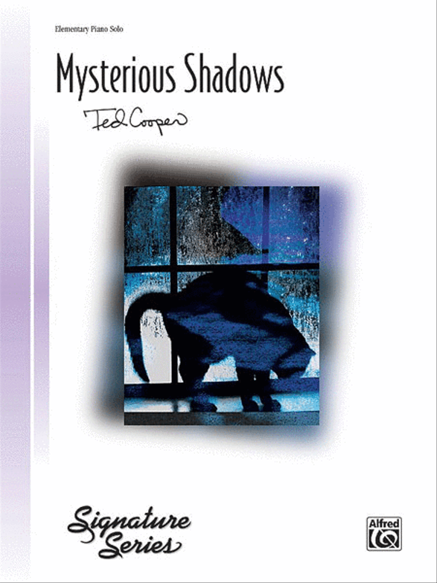 Mysterious Shadows Easy Piano scores gallery preview page 1