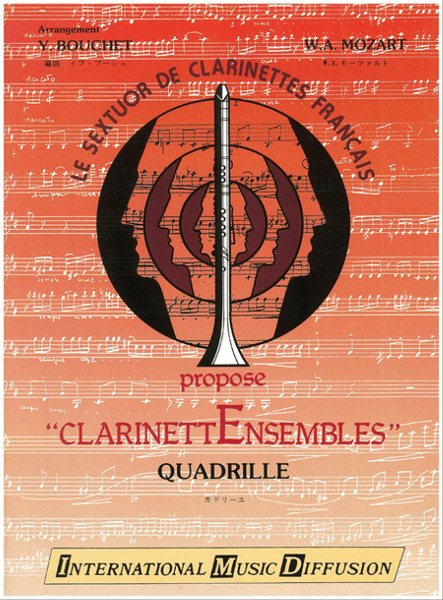 Quadrille Clarinet scores gallery preview page 1