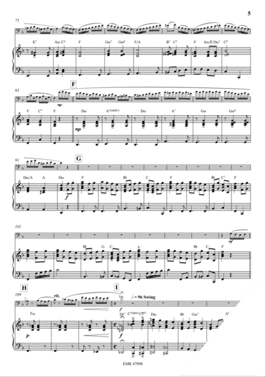 Solo Alla Turca Piano Accompaniment scores gallery preview page 6