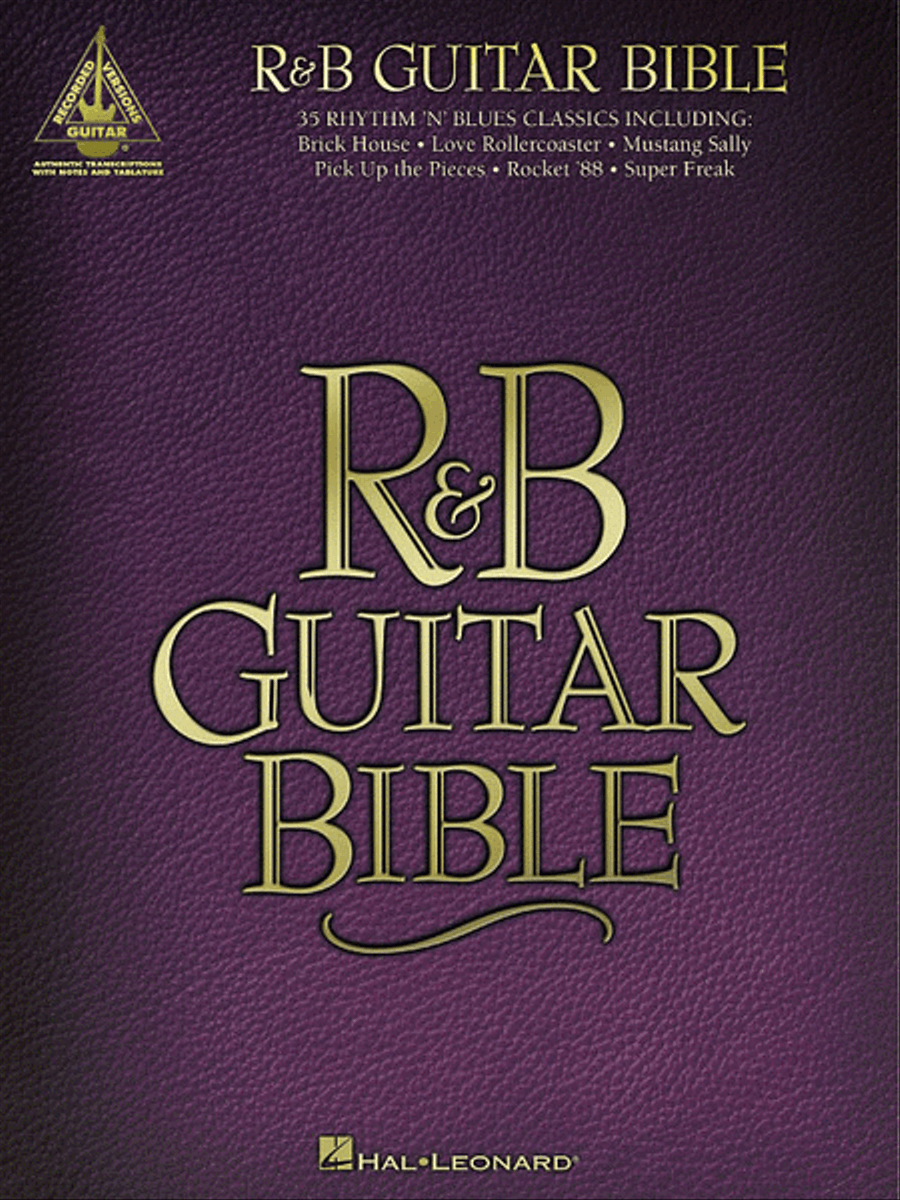 R&B Guitar Bible R&B Guitar Bible Electric Guitar scores gallery preview page 1
