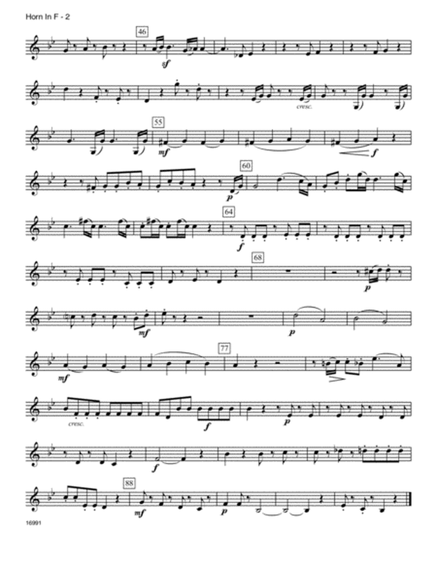 Selections From Quartet In Eb (Op. 33, No. 2) - Horn in F
