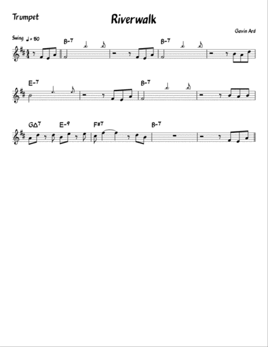 Riverwalk Riverwalk Jazz Ensemble scores gallery preview page 3