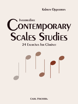 Book cover for Intermediate Contemporary Scale Studies