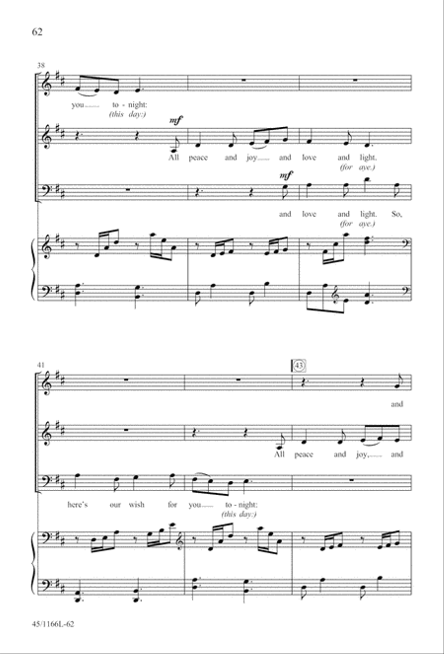 12 Carols for about 12 Singers 3-Part scores gallery preview page 63