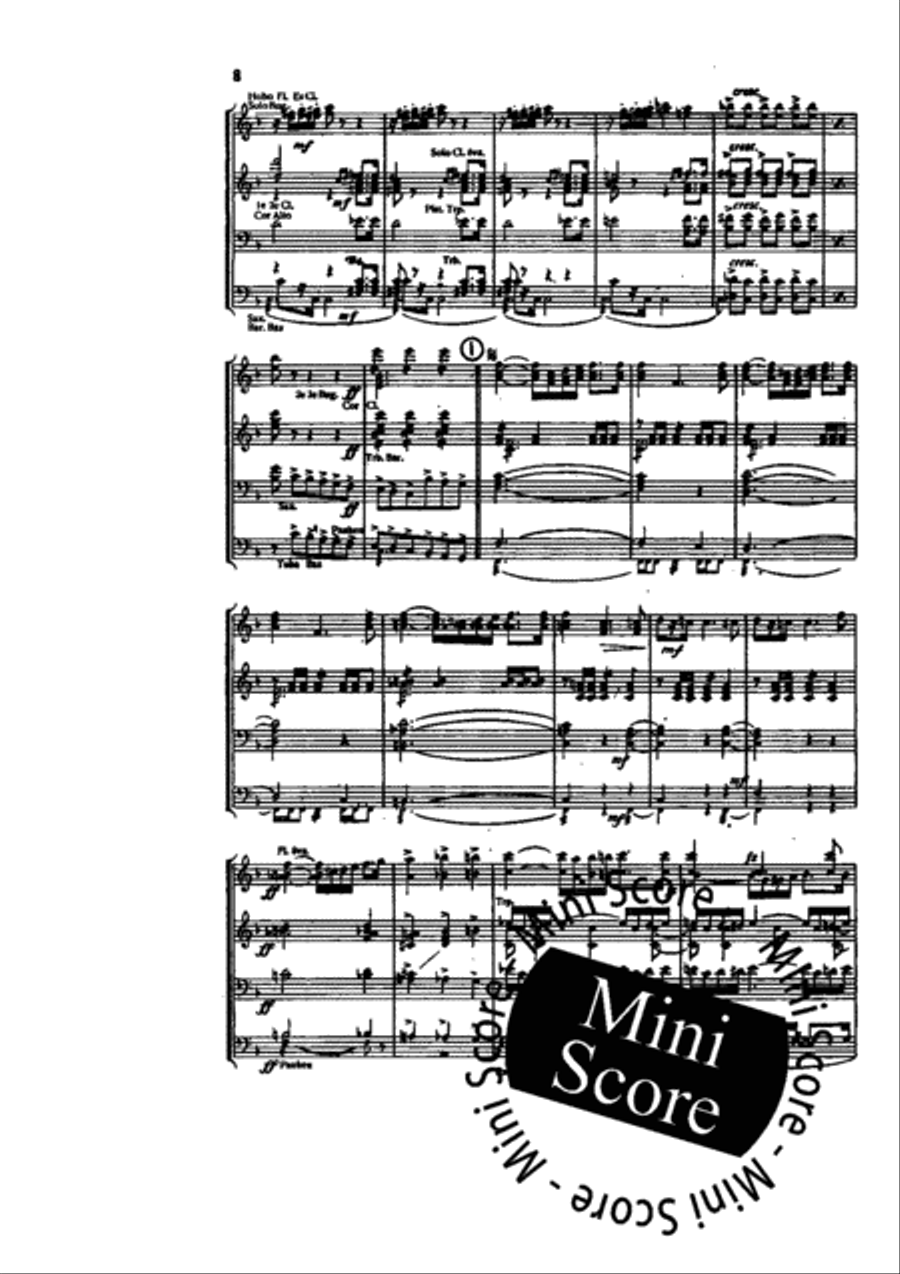 Fest Polonaise Concert Band scores gallery preview page 10