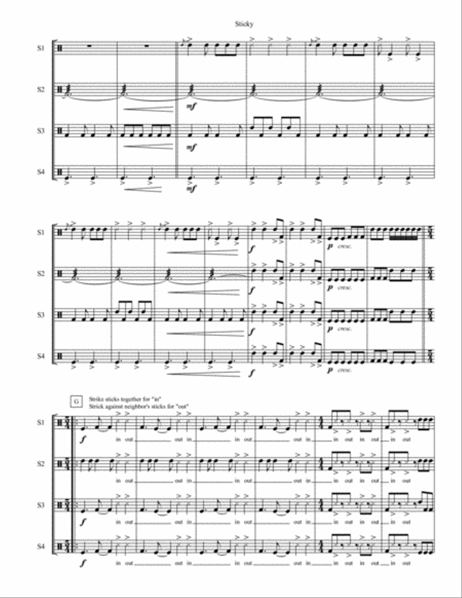Sticky School and Community scores gallery preview page 6