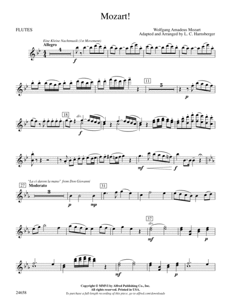 Mozart!: Flute