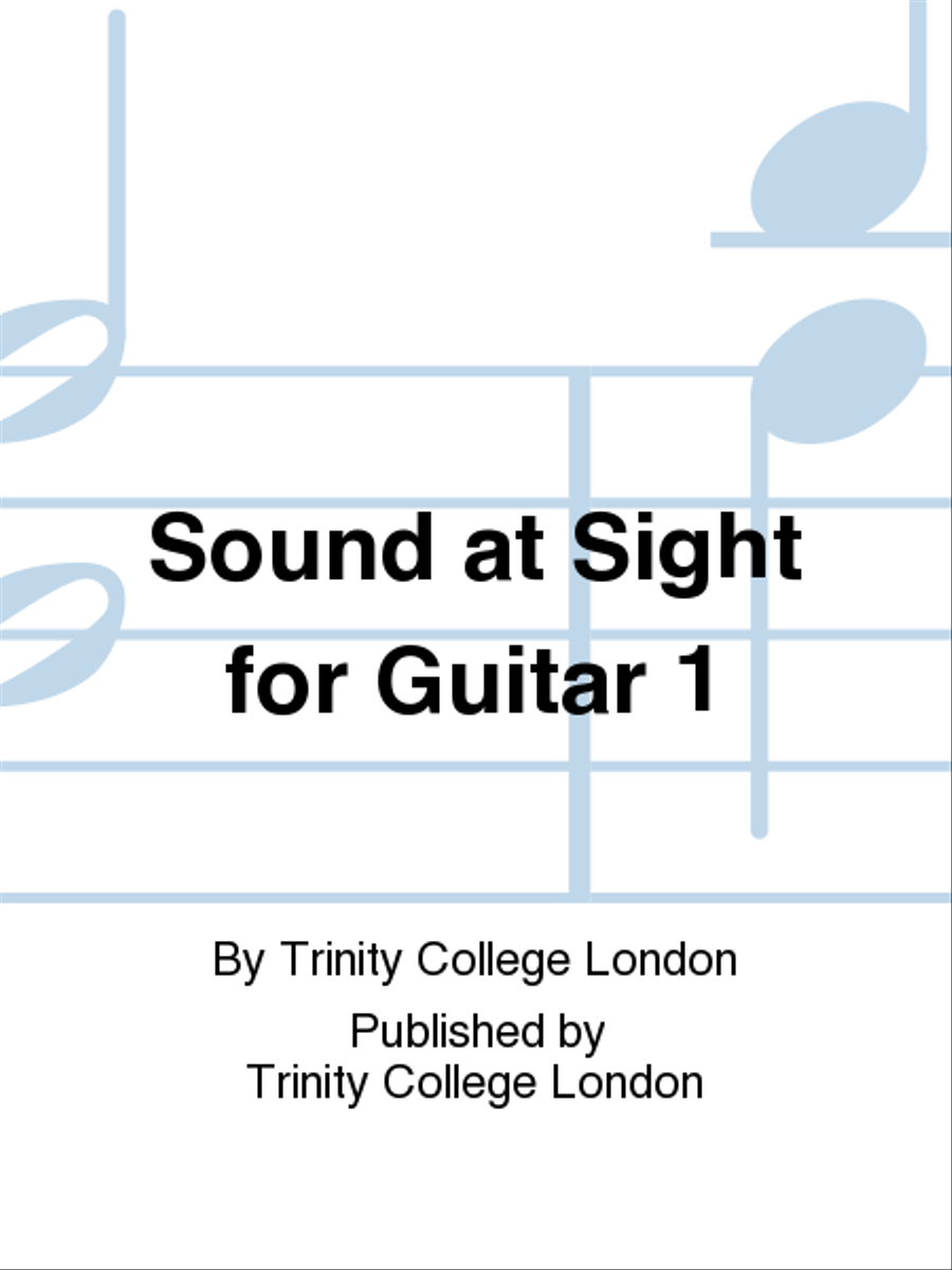 Sound at Sight Guitar (Initial-Grade 3) Guitar scores gallery preview page 1