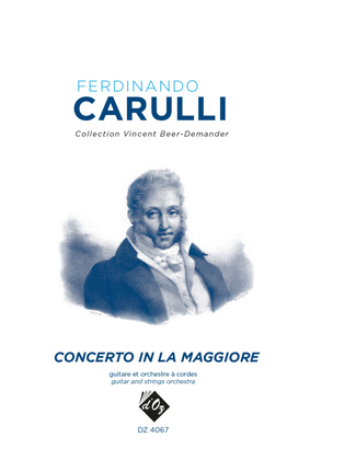 Book cover for Concerto in La Maggiore