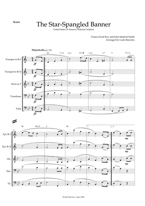 The Star-Spangled Banner - EUA Hymn (Brass Quintet) chords