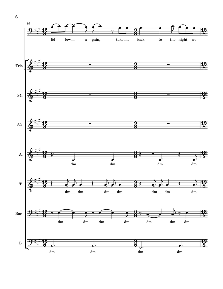 The Night We Met A Cappella scores gallery preview page 6