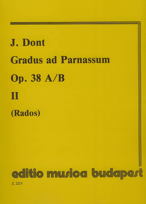 Gradus ad Parnassum II op. 38 30 fortgeschrittene