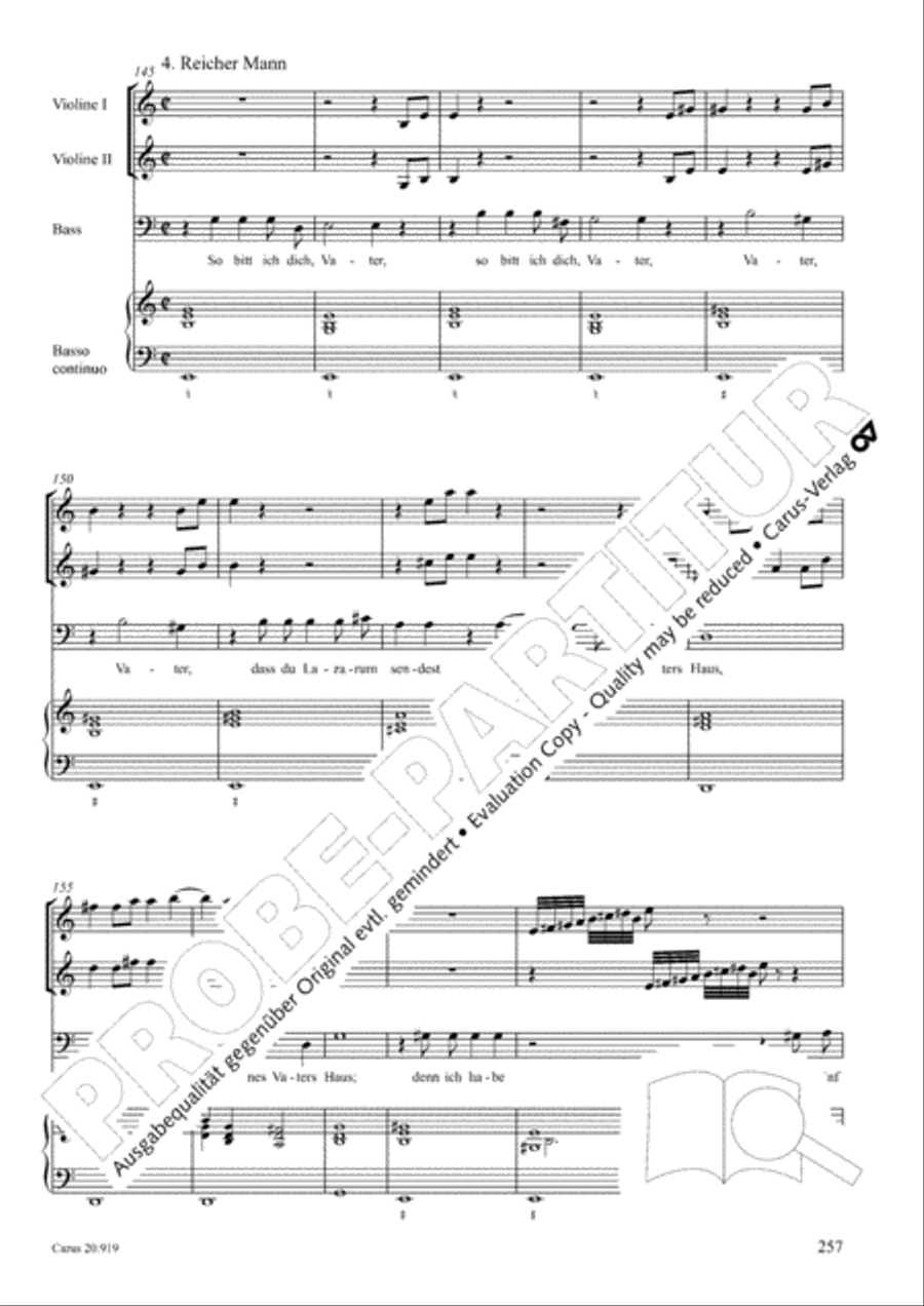 Opera varia I. Works with 1-7 parts (Complete edition, vol. 19) [Werke mit 1-7 obligaten Stimmen] Score scores gallery preview page 314
