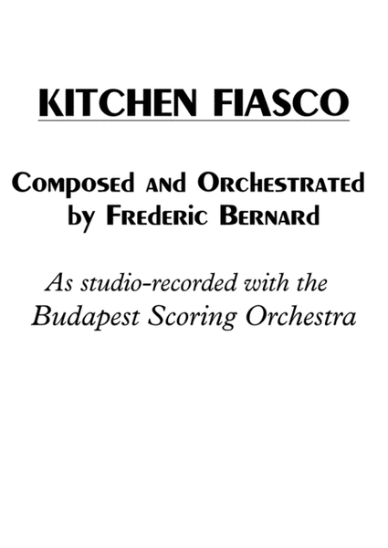 Kitchen Fiasco – Conductor's Score (Full Orchestra) image number null
