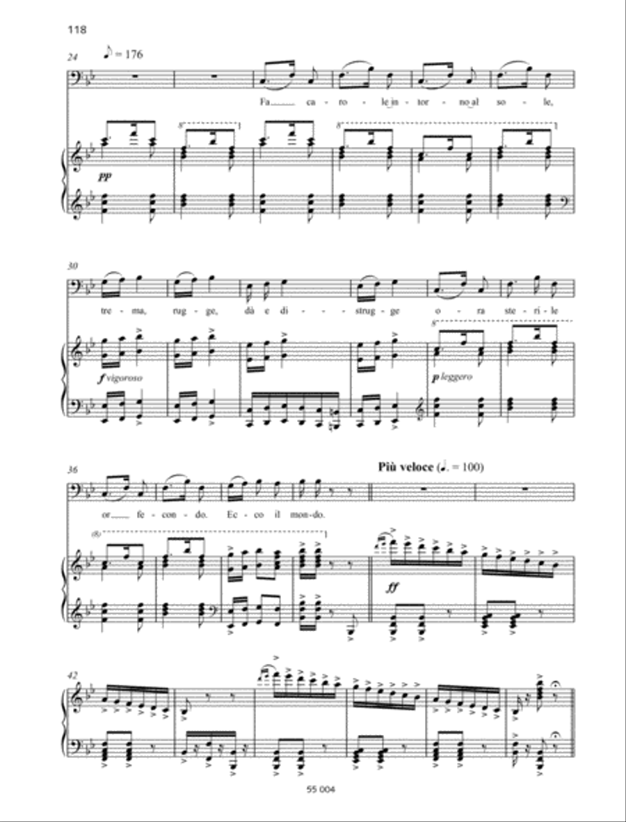 Ecco il mondo Ecco il mondo Bass Voice scores gallery preview page 2