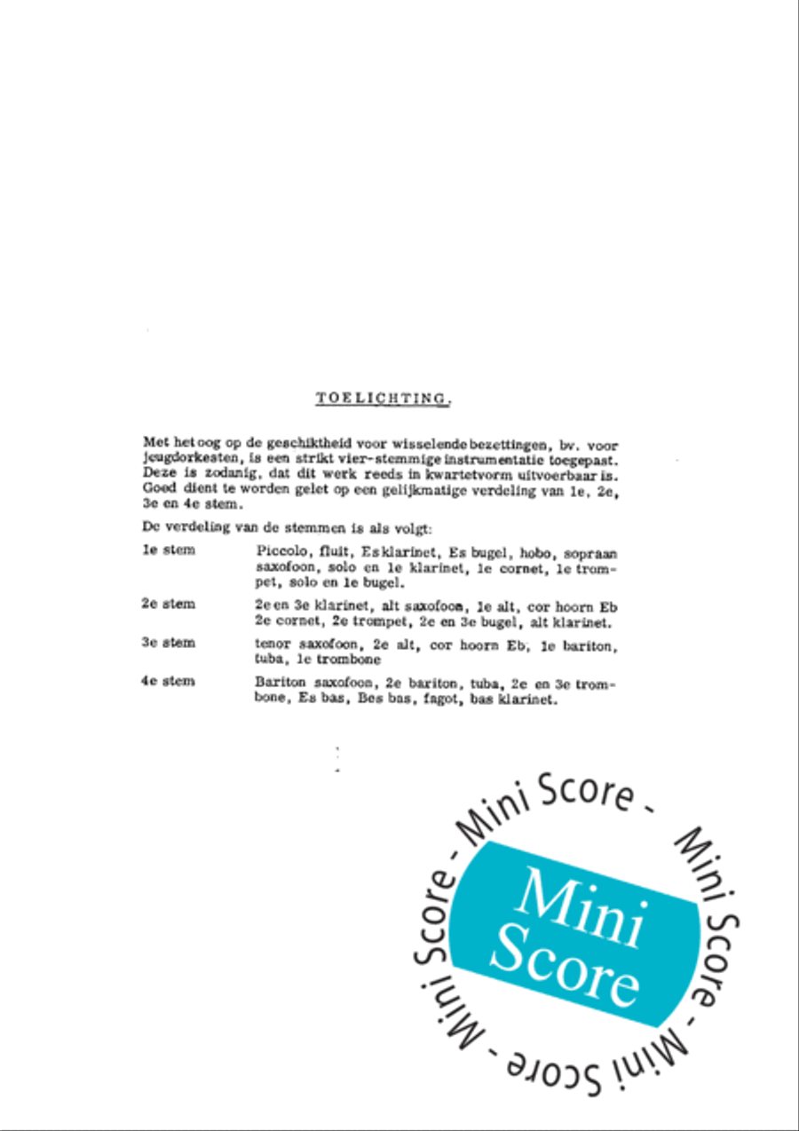 Danserye Concert Band scores gallery preview page 4