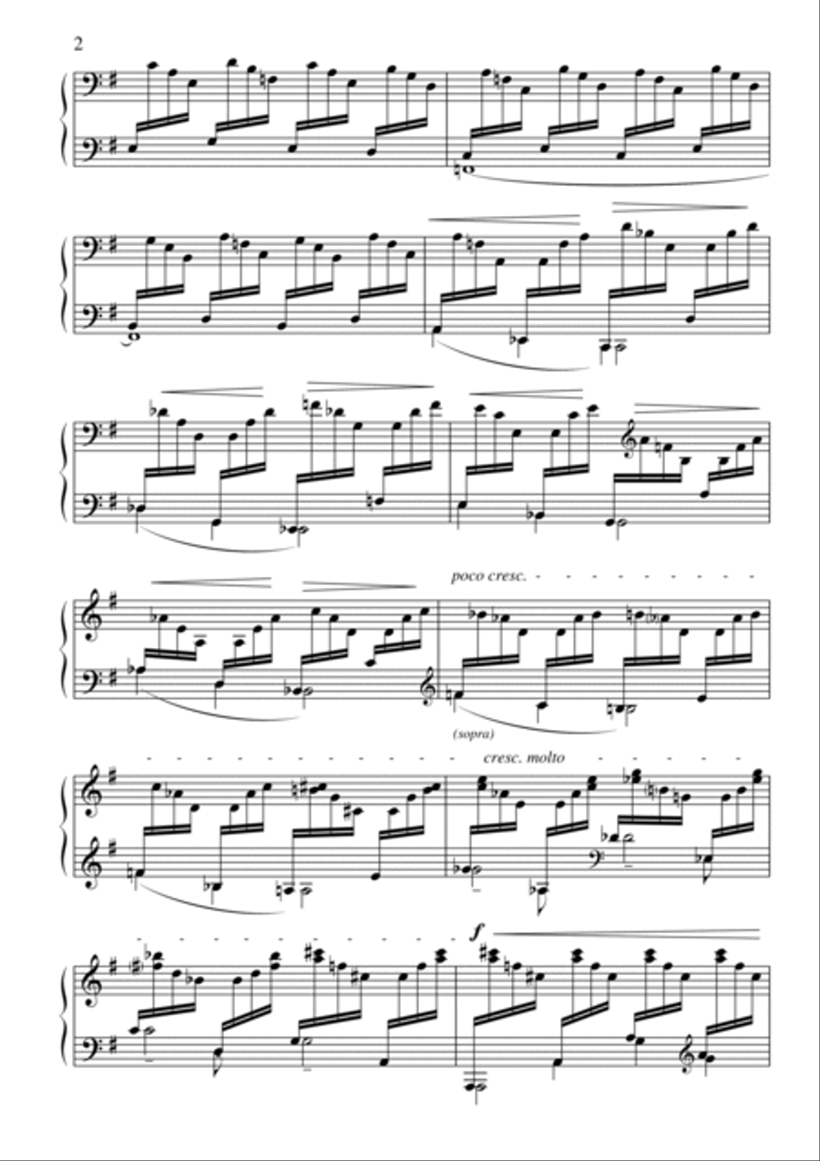 Debussy-Jardins sous la pluie for piano solo Piano Solo scores gallery preview page 3