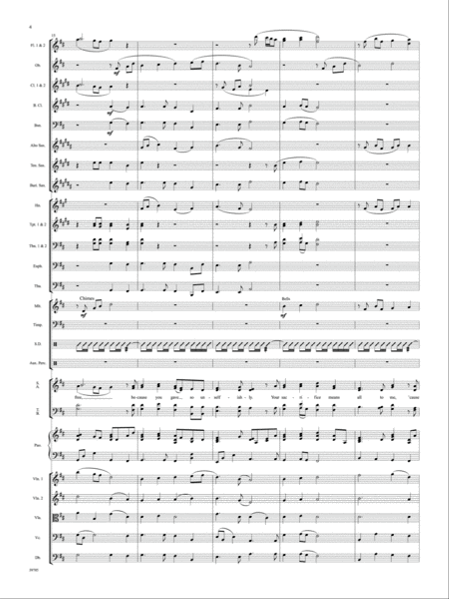 Land of the Free: Score Choir scores gallery preview page 4