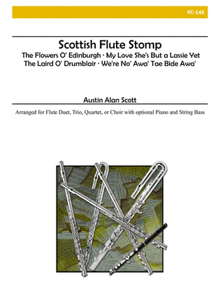 Book cover for Scottish Flute Stomp for Flute Choir