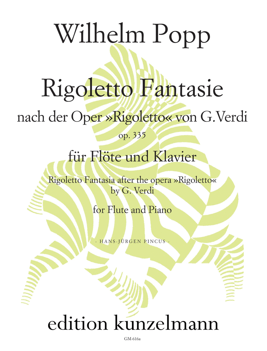 Rigoletto fantasia Flute Solo scores gallery preview page 1