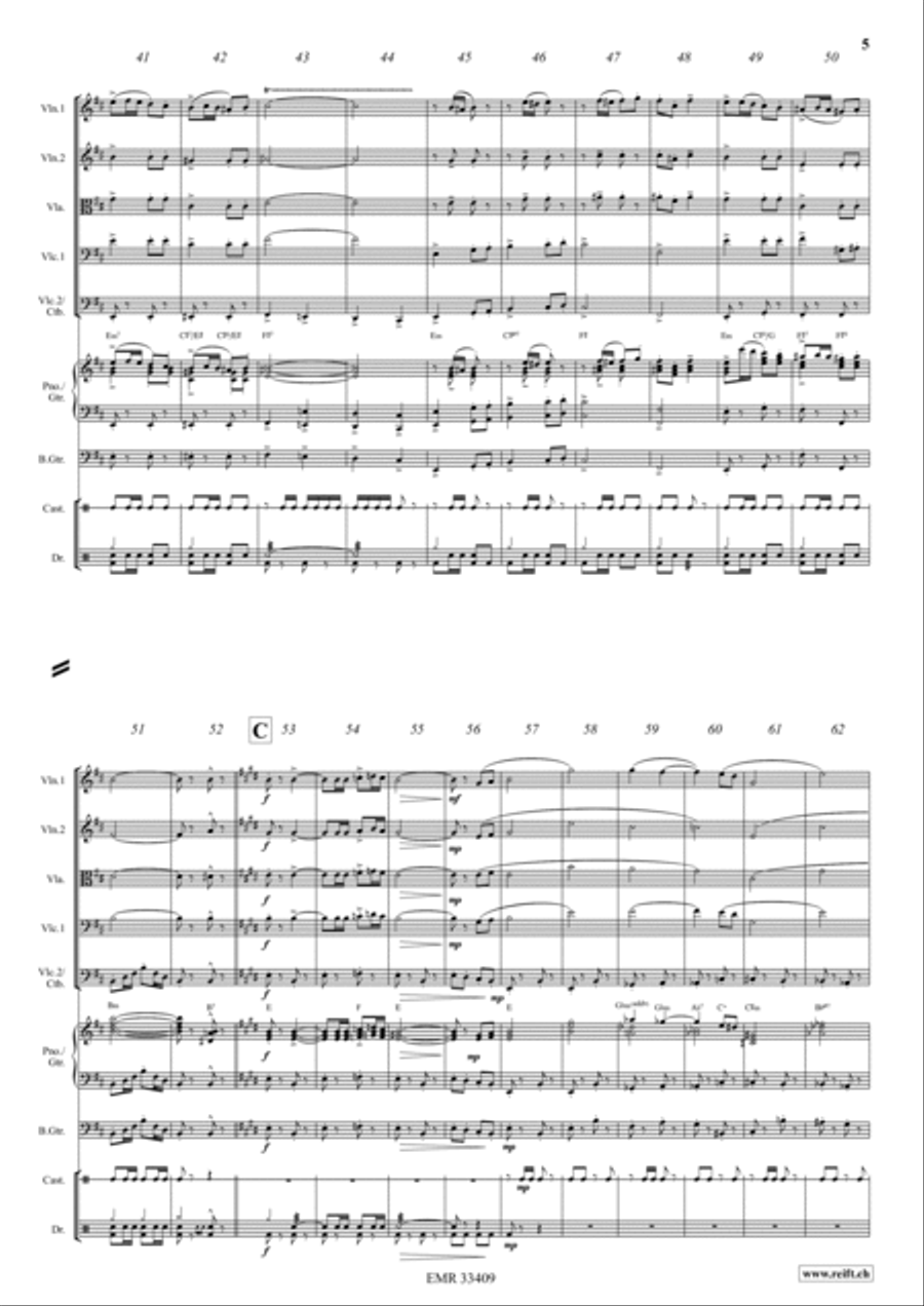Costa Del Sol Bass Guitar scores gallery preview page 4