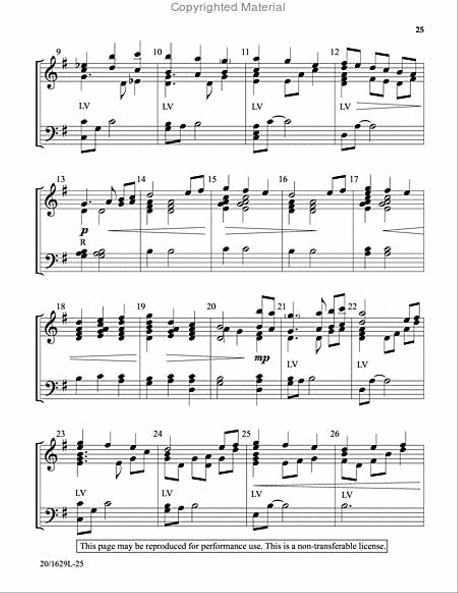 And All the Bells on Earth Shall Ring! 3-Octaves scores gallery preview page 6