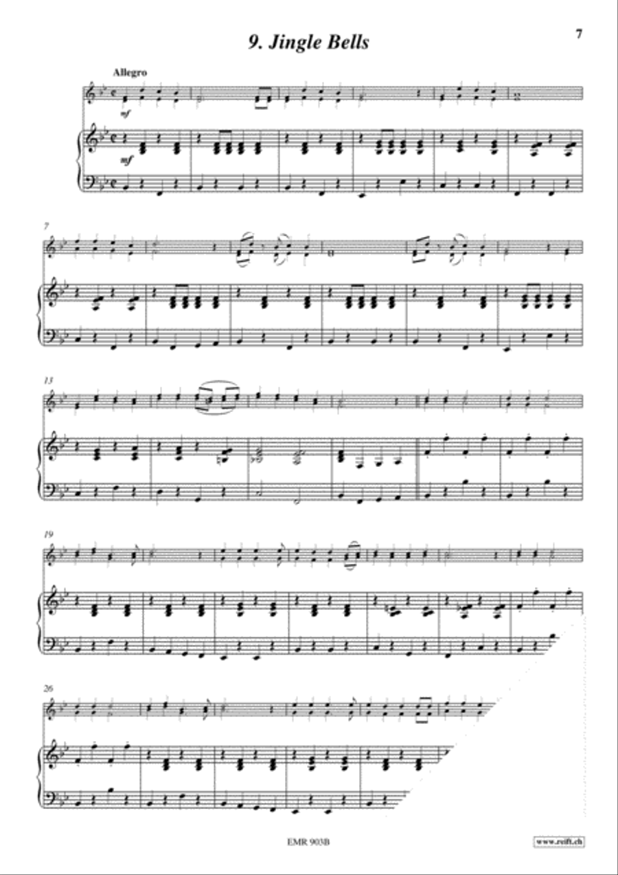 28 Weihnachtsmelodien Vol. 1 + 2 Woodwind Duet scores gallery preview page 7