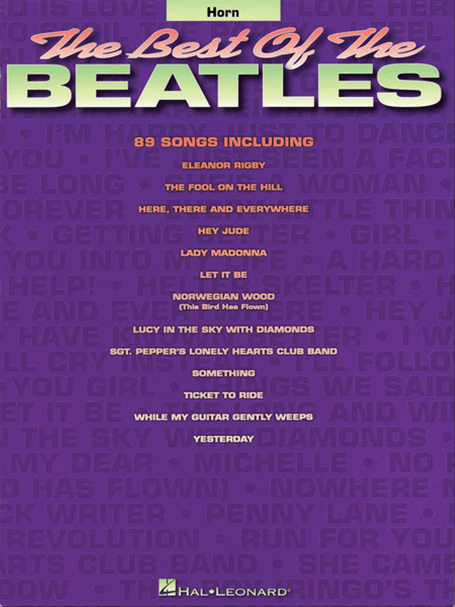 Best of the Beatles for French Horn Horn scores gallery preview page 1